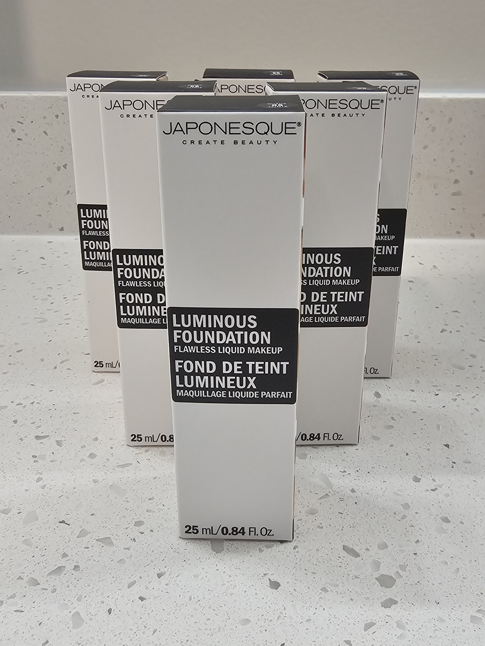 JAPONESQUE Luminous Foundation Bundle Of 6